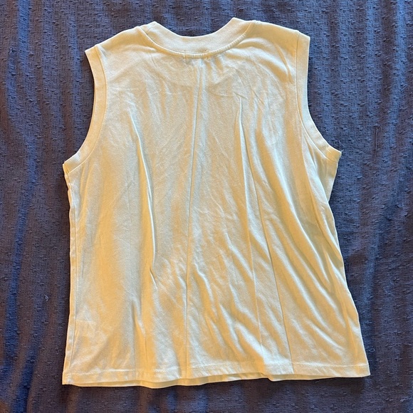 Richer Poorer Easy Tank in Mushroom White Size Large - Picture 6 of 6